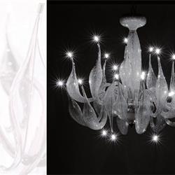 Lu Murano 意大利手工制作玻璃灯饰设计素材图